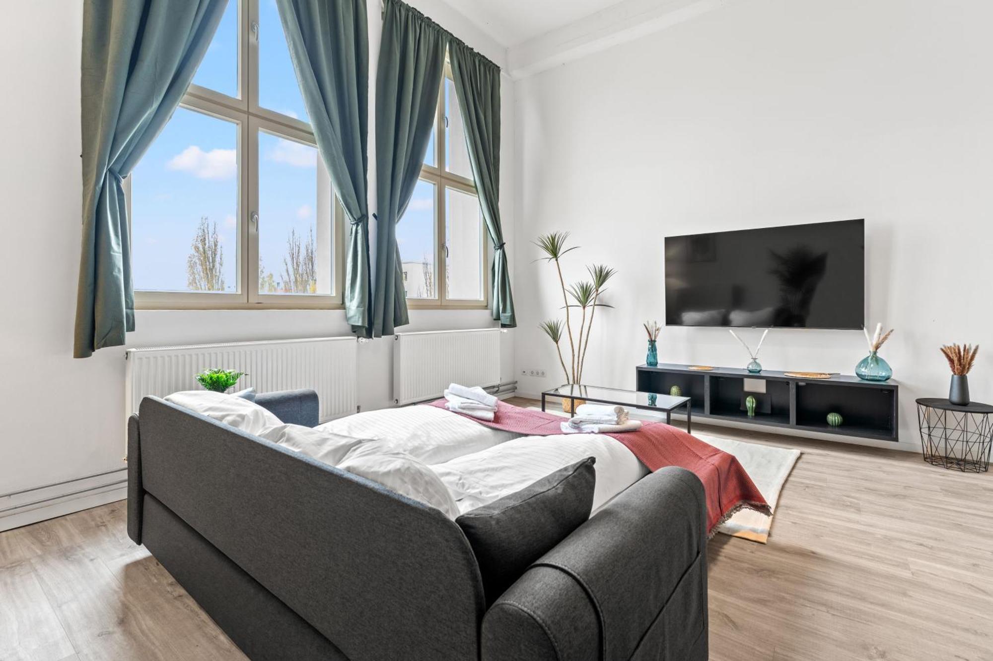 Mint Apartment Ueber Der Stadt Parken Kueche Wifi Berlin Exterior foto